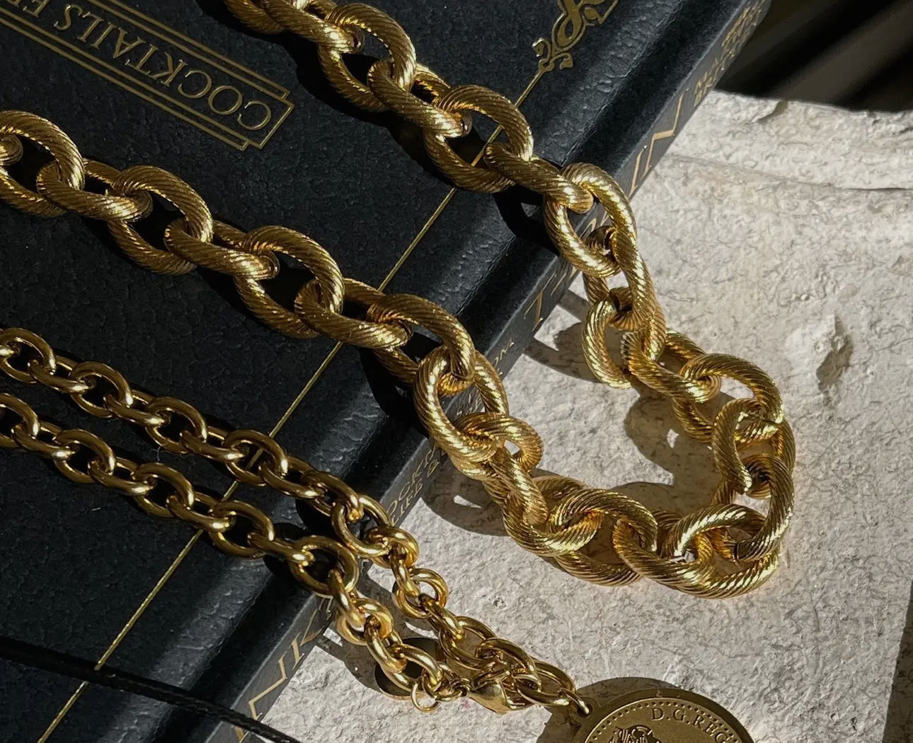 Allegra Chunky Toggle Chain Necklace