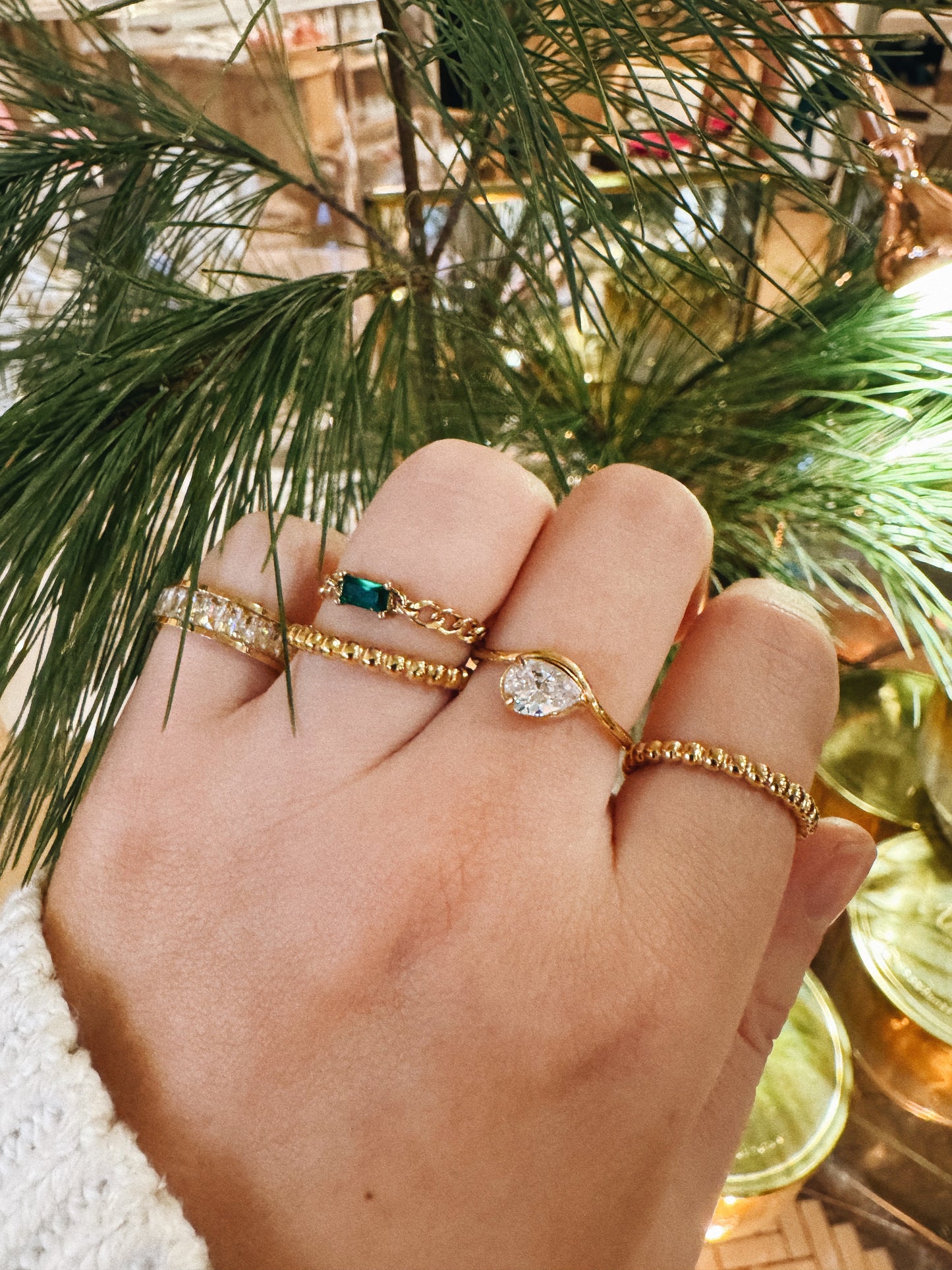 Gold Morgan Ring
