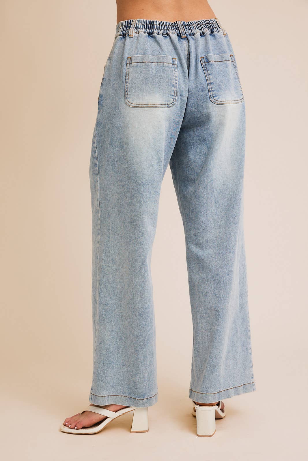 Laura Lightwash Stretch Denim Jeans