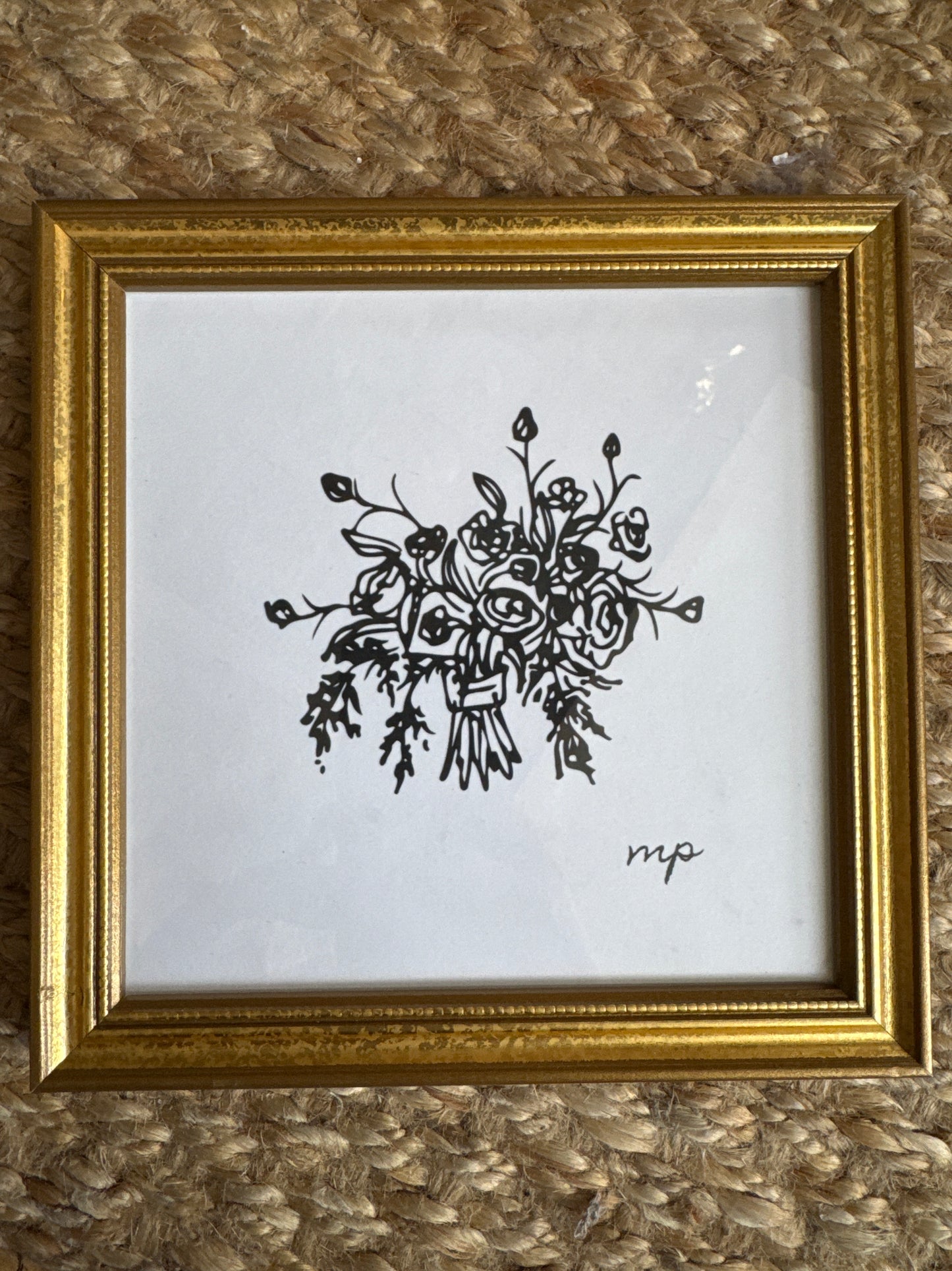 Bouquet Framed Artwork