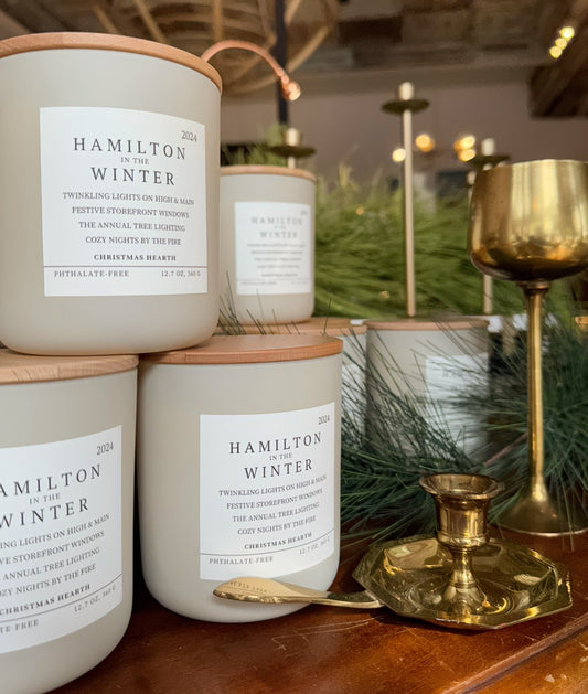 Hamilton In The Winter Candle