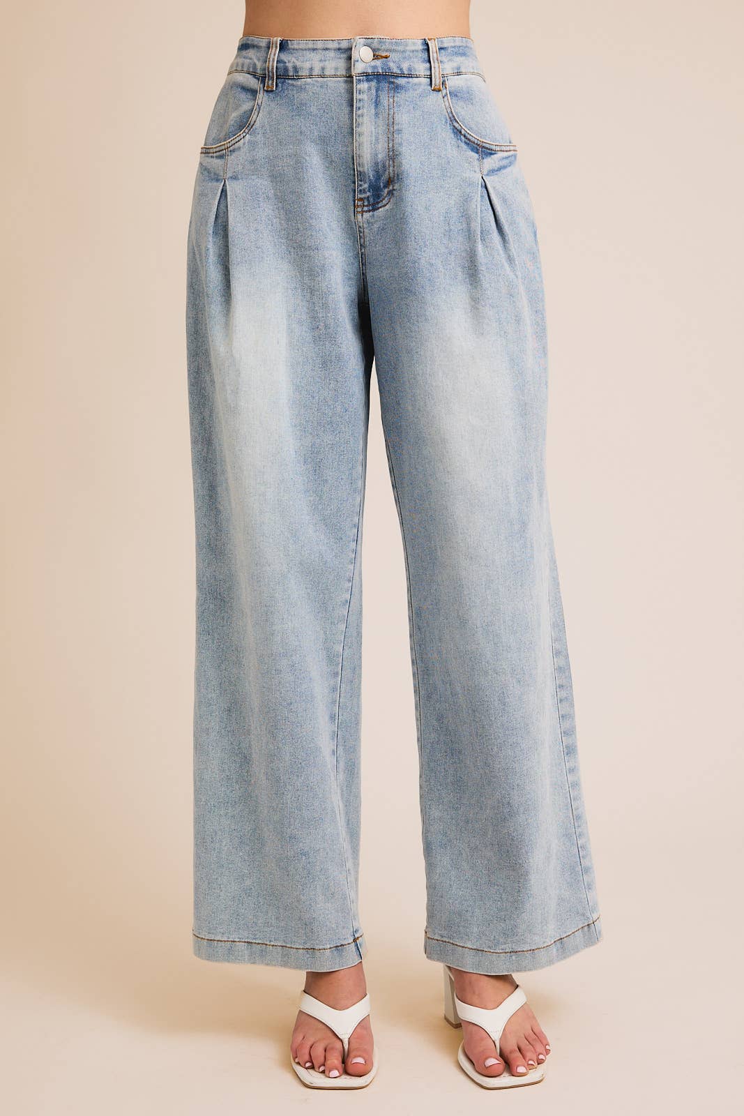 Laura Lightwash Stretch Denim Jeans