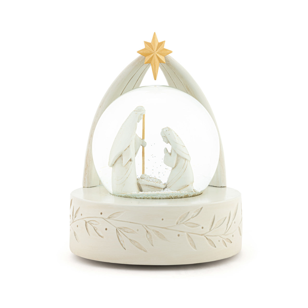 Holy Family Nativity Snow Globe